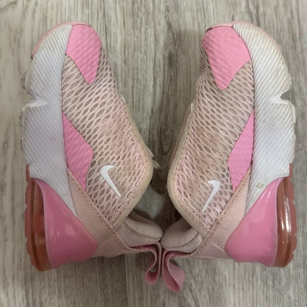 Nike Air Max Pink and White Sneakers